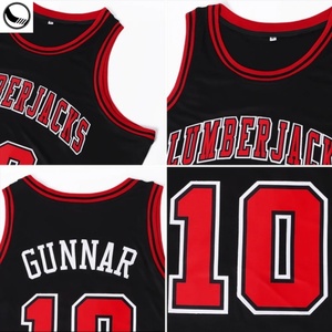 เสื้อบาสเก็ตบอล BETHERIVAL ผ้าตาข่ายระบายอากาศ แขนสั้น โพลีเอสเตอร์ สำหรับผู้ใหญ่ แบบกลับด้านได้ - Product Image 4