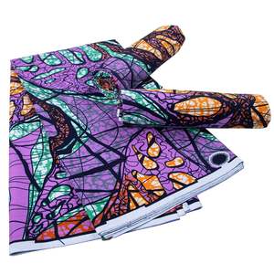 Tissu africain imprimé en coton, textile Ankara <span class=keywords><strong>Java</strong></span>, véritable wax hollandais, <span class=keywords><strong>pagne</strong></span> pour robe de femme pour mariage et fête - Product Image 4