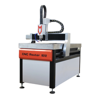 Mini CNC routeur Machine haute précision 5 axes bureau 6090 4060 3020 CNC métal moteur pas à pas 800kg capacité nouvelle gravure bois