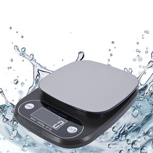 5kg Division 0,1g wasserdichte digitale Küchen waage Wasch bare elektronische Lebensmittel-Diät-Waage zum Backen Kochen Maximal 10kg - Product Image 1