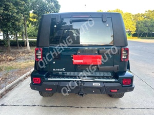 2020 Beijing BJ40 Knight Edition มือสองเทอร์โบ2.0T อัตโนมัติ AWD รถเบนซิน ACC การควบคุมความเร็วที่นั่งหนังพว<span class=keywords><strong>ง</strong></span>มาลัยซ้ายมืด - Product Image 6