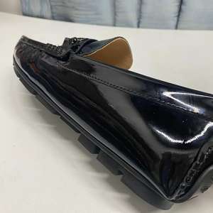 Mocasines Elegantes de Cuero Genuino para Hombre, Diseño Casual con Hebilla Plana, Zapatos Cómodos para Oficina y Ocio, Mocasines para Caballero - Product Image 4