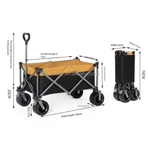 <span class=keywords><strong>Beau</strong></span> <span class=keywords><strong>chariot</strong></span> de camping pliant pour <span class=keywords><strong>jardin</strong></span> et plage en plein air pour activités de plage et sorties de camping - Product Image 4