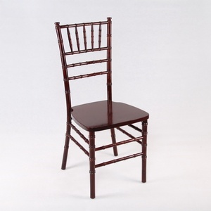 Silla de Madera Premium para Eventos - Construcción Duradera, Diseño Inspirado en Chiavari, Ideal para Bodas y Galas - Product Image 1