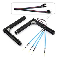 Programmateur ECU FGTECH/BDM100 12V avec LED noire/bleue, kit complet avec cadre BDM et 4 sondes
