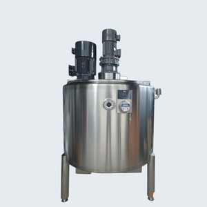 Mélangeur de liquide chauffant sous vide de 1000 L pour cosmétiques, machine à mélanger les crèmes et lotions, machine à émulsionner - Product Image 1