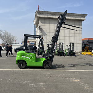 סין שם מותג מעבר צר passageway בניין העירייה גובה מחסנית גובה פריקה רב פונקציה מלאה מלגזה חשמלי מלגזה - Product Image 3