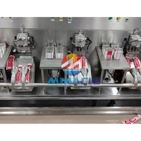 Machine automatique de remplissage et de scellement de sacs en expansion pour l'emballage de tofu d'oeufs à vendre