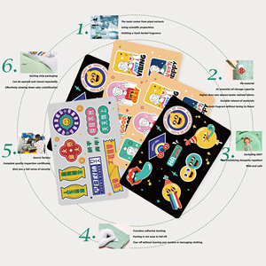 Patch anti-moustiques sans DEET en PU, motif dessin animé, à l'huile essentielle végétale pure, imperméable, longue durée 21H, écologique - Grande Vente - Product Image 4