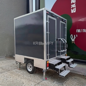 Baño Portátil de Plástico Resistente, Modelo 2025, Precio de Inodoro Móvil de HDPE para Exteriores, WC Portátil en Venta - Product Image 3