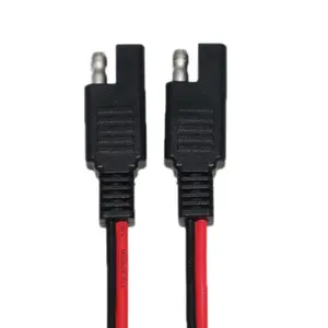 Konektor Plug otomotif untuk konektor Harness kabel plug SAE 2pin pertanian laut lampu otomotif