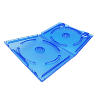 Boîtier de remplacement pour jeu PS4 Double disque de rechange Bleu Jeu Blu-Ray Boîte 2 CD