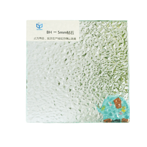 Verre nervuré de haute qualité pour la construction de bâtiments de cloison Verre cannelé Motif personnalisé - Product Image 5