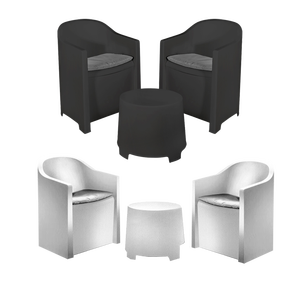 SOGGIORNO 'LUNA', Antracite - Product Image 1