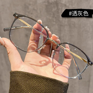Monturas de Gafas Danyang Ovaladas con Protección Anti Luz Azul, Montura Completa para Mujer, Lentes de PC 8065, Ajuste Profesional - Product Image 3