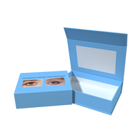 Paleta de Sombras de Ojos Vacía de Alta Calidad, Profesional, Personalizada, de Marca Privada, Cajas Rígidas Hechas a Mano para Sombras de Ojos