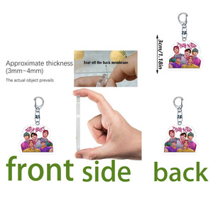 Calendario dell'Avvento a tema musicale KPOP Coreano Sorceress Hunter per Natale, Blind Box, Ciondolo per Zaino, Portachiavi in Vetro - Product Image 3