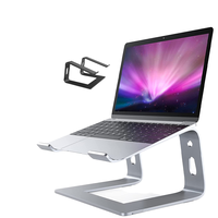 Dudukan Laptop Vertikal Portabel yang Dapat Disesuaikan, Lipat, dari Aluminium, Penyangga Tablet & Notebook, Fabrikasi Plat Logam yang Dicetak & Dilipat