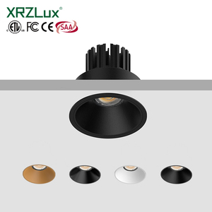 XRZLux <span class=keywords><strong>15W</strong></span> COB <span class=keywords><strong>LED</strong></span> dimmerabile <span class=keywords><strong>Downlight</strong></span> da incasso IP44 per interni commerciali faretto da soffitto con Design antiriflesso in stile moderno - Product Image 1