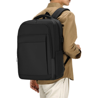 Sac à dos d'ordinateur léger et personnalisé, résistant à l'eau, avec port USB, pour l'école et les trajets quotidiens
