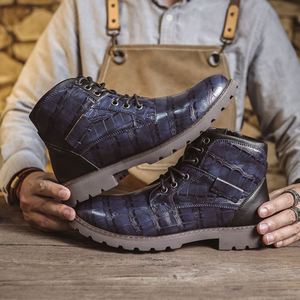 Men's All Seasons Waterproof Rubber Upper Anti-Slippery Slip-On Chelsea Boots Retro Casual Desert Style Outdoor Workwear - Product Image 1