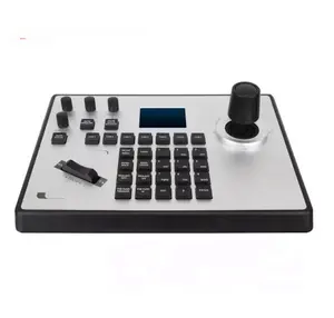 OEM ODM supplier video conference room solution kit control protocol ptz keyboard controller metal housing mechanical keys