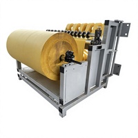 Machine à découper et à rembobiner le papier semi-automatique à haute productivité Mintai |   Machine informatisée de découpe et de rembobinage de rouleaux pour