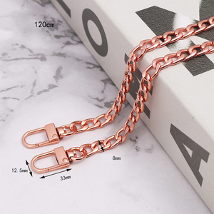 Small Wholesale 100-120CM Classic Replacement Chain Chic Metal Purse Chain <strong>Strap</strong> <strong>Shoulder</strong> <strong>Strap</strong> for Purse Handbags DIY Crafts - Product Image 6