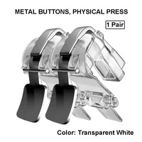Manette de jeu en métal S4 pour téléphone mobile IOS Android, bouton de tir rapide, touche de visée L1 R1 pour le jeu