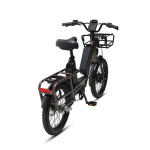 Vélo cargo rapide avec cadre en aluminium TXED, moteur de moyeu arrière 36V 250W, batterie au lithium 7 vitesses, écran LCD - Product Image 3