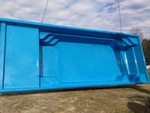 Chinese <strong>Customized</strong> Fiberglass One-piece Inground <strong>Pool</strong> for Hotel and Home - Product Image 4