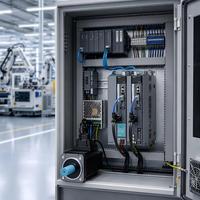 Kit de moteur servo AC 180ST pour commande de mouvement CNC et automatisation industrielle, communication sur bus EtherCAT