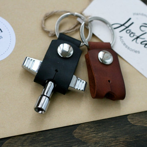 Étui en cuir personnalisé pour clé de serrure de tambour, étui en cuir pour clé de serrure de tambour en forme de T, étui en cuir pour porte-clés, pochette en cuir pour clé de déverrouillage de grosse caisse - Product Image 1
