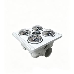<span class=keywords><strong>Chauffage</strong></span> instantané, 4 ampoules, rayonnement infrarouge, étanche IPX4, puissance 1100W, lampe chauffante pour salle de bain, montage au plafond, maison, hôtel - Product Image 2