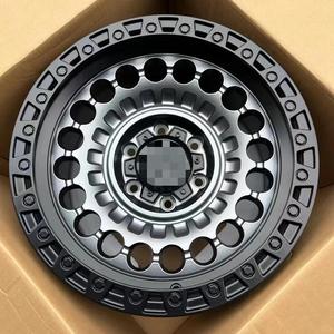 Cerchi Wenqi Offroad Beadlock Style Black Rhino Design 17x9 5x127 per Wrangler - Product Image 2