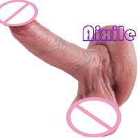 Dildo réaliste en silicone pour femmes, jouet sexuel pour débutantes, stimulation du point G, dildo anal, pénis, jouet sexuel pour adultes, pour couple