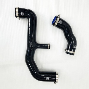 Kit de tuyaux d'intercooler en silicone perforés pour Renault 5 <span class=keywords><strong>GT</strong></span> <span class=keywords><strong>1</strong></span>.4 <span class=keywords><strong>Turbo</strong></span> Super 5 <span class=keywords><strong>Phase</strong></span> 2 (1985-1996) sans - Product Image 3