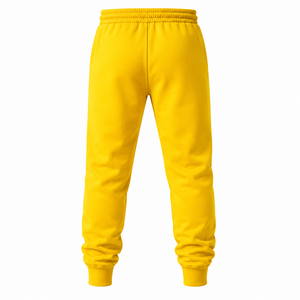 Custom Yellow Pocket Sportswear <b>Men</b> <b>Sweat</b> <b>Pants</b> <b>For</b> Sale Wholesale Price Contrast <b>Sweat</b> <b>Pants</b> <b>Men</b> Trousers Elastic Waist side - Product Image 4