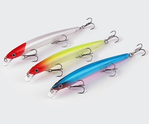 Vente en gros 110mm 130mm de long leurre artificiel dur méné coulant Original flottant méné d'eau douce salée Jerbait - Product Image 1