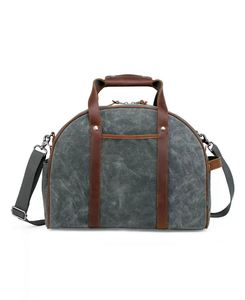 Sac de voyage en toile cirée de haute qualité, extensible, écologique, personnalisable, léger et souple pour le camping masculin, en coton, transparent - Product Image 3