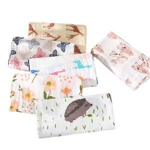 <span class=keywords><strong>Serviette</strong></span> de Bain Enfant en Mousseline de Coton Double Épaisseur Personnalisable – Idéale pour l'Emmaillotage du Nouveau-né - Product Image 5