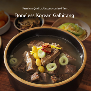 น็อค น็อค ซุปเนื้อวัวเกาหลีสำเร็จรูป ซี่โครงเนื้อไม่มีกระดูก พร้อมรับประทาน น้ำซุปเข้มข้น โปรตีนสูง ฉลากสะอาด ได้รับการรับรอง HACCP - Product Image 2