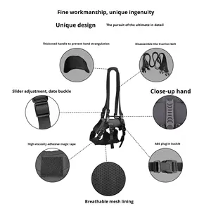 Harnes anjing terlaris dengan pegangan pendukung untuk anjing Senior dan anjing terluka, dapat disesuaikan untuk berjalan dan membawa anjing - Product Image 2