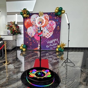 Il più nuovo Design piattaforma rotante Selfie Abyss Camera fondale chiosco macchina Photobooth Ipad Magic Mirror 360 Video Booth - Product Image 4