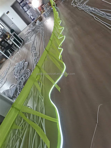 Tenda a Spirale a Forma di S per Decorazioni Nuziali, Drappeggio da Soffitto con Strisce LED Decorative - Product Image 4