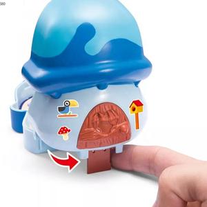 Pretty Girl Fashion Blue Mushroom Juguetes <span class=keywords><strong>de</strong></span> plástico Cute Lying Mini Baby Doll - Product Image 6