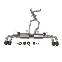 Système d'échappement pour PORSCHE Cayenne 958 4.8T 2011-2017, tuyaux d'échappement en acier inoxydable, silencieux avec commande de soupape