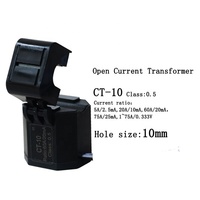Transformador de corriente SCT036 con sensor de corriente de CA de núcleo dividido PCB de alta precisión