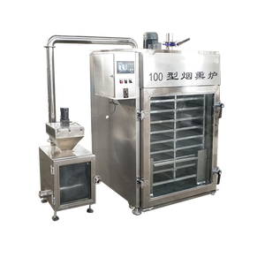 Motor Automatic Smoke Oven for Meat and <b>Fish</b> Smoking & Drying Machine with 304 Stainless Steel 30-1000kg Capacity - Product Image 2