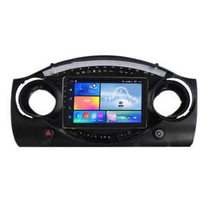 Meihua 9 pouces Android voiture pour lecteur DVD DSP BMW <span class=keywords><strong>MINI</strong></span> <span class=keywords><strong>Cooper</strong></span> R50/56 2004-2006 unité principale pour Bluetooth multimédia fonction stéréo - Product Image 1
